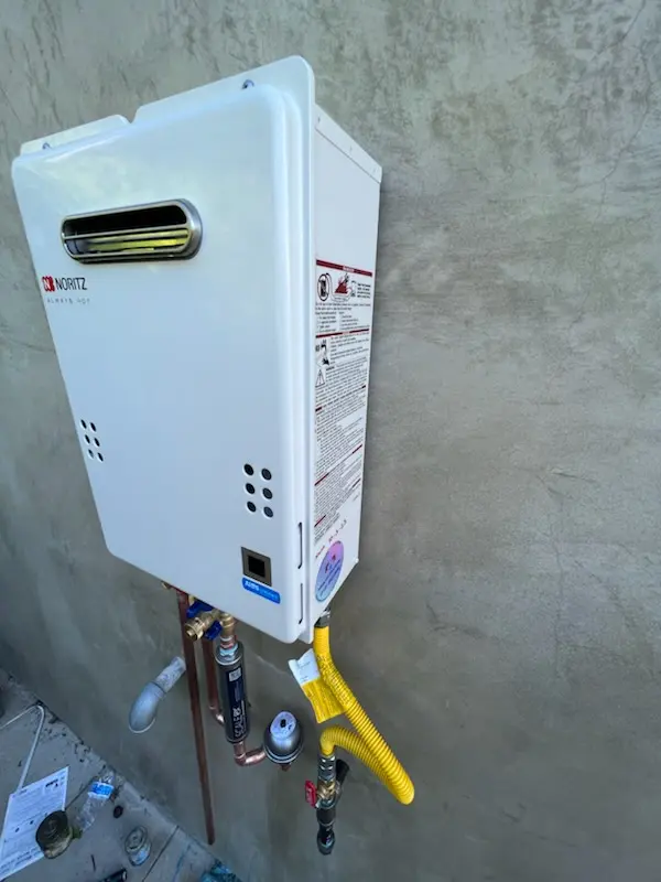 Tankless water heater installation for Malibu Groves homes